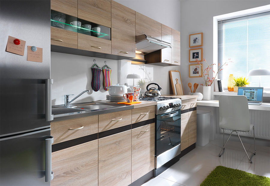 Küchenschrank: KSUS-60/139-KL | - Line Möbel-Onlineshop FIWODO.de Kühlumbauschrank | Junona Ihr